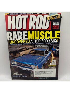 Hot Rod Magazine August 2006 Rare Muscle Cars LS6 Chevelles Engines Pre-Owned